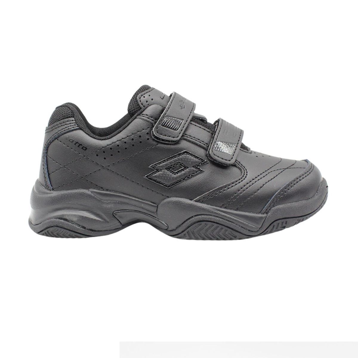 LOTTO - Zapatilla Escolar Niño Lotto - Court BTS1 Negro LOTTO