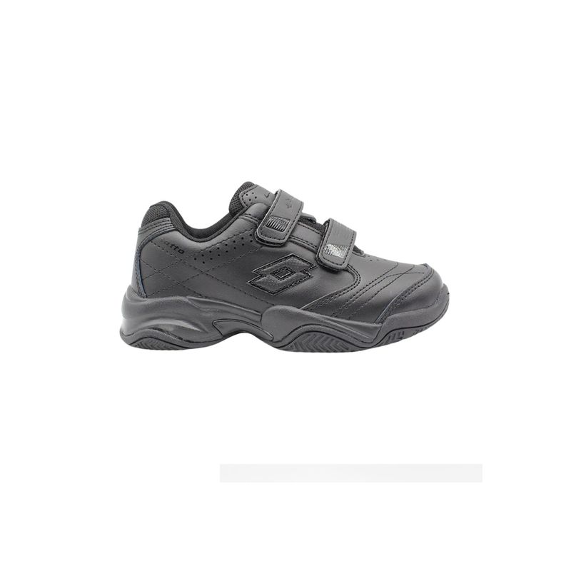 LOTTO - Zapatilla Escolar Niño Lotto - Court BTS1 Negro LOTTO.