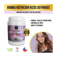GENERICO - Bomba Nutrición Capilar Rizos Definidos Hidrata Y Define