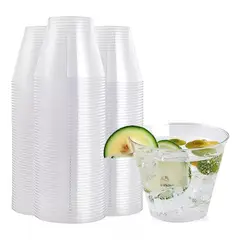GENERICO - X50 Set De Vasos Shot Postres Pocillos Vasos Plastico 102 Ml
