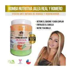 GENERICO - Bomba De Nutrición Capilar Jalea Real Y Romero.-