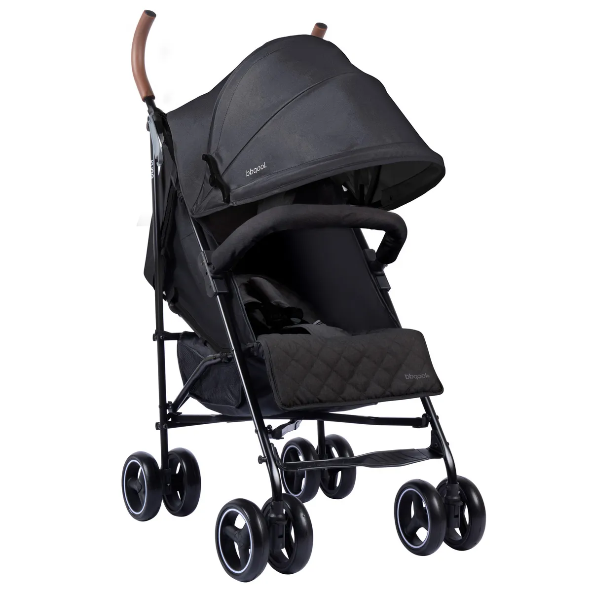 BBQOOL - Coche Paragua Kung Dark Grey