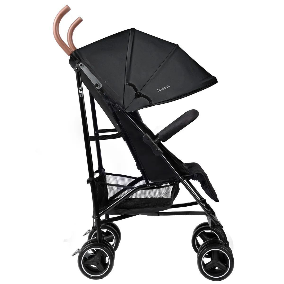 BBQOOL - Coche Paragua Kung Dark Grey