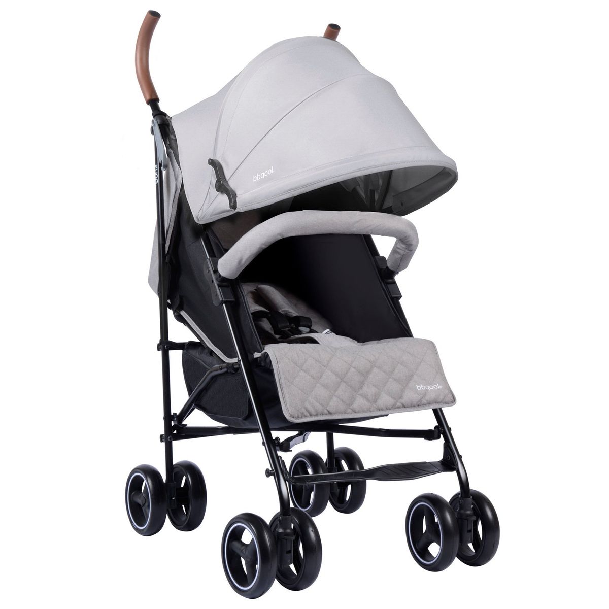 BBQOOL - Coche Paragua Kung Light Grey