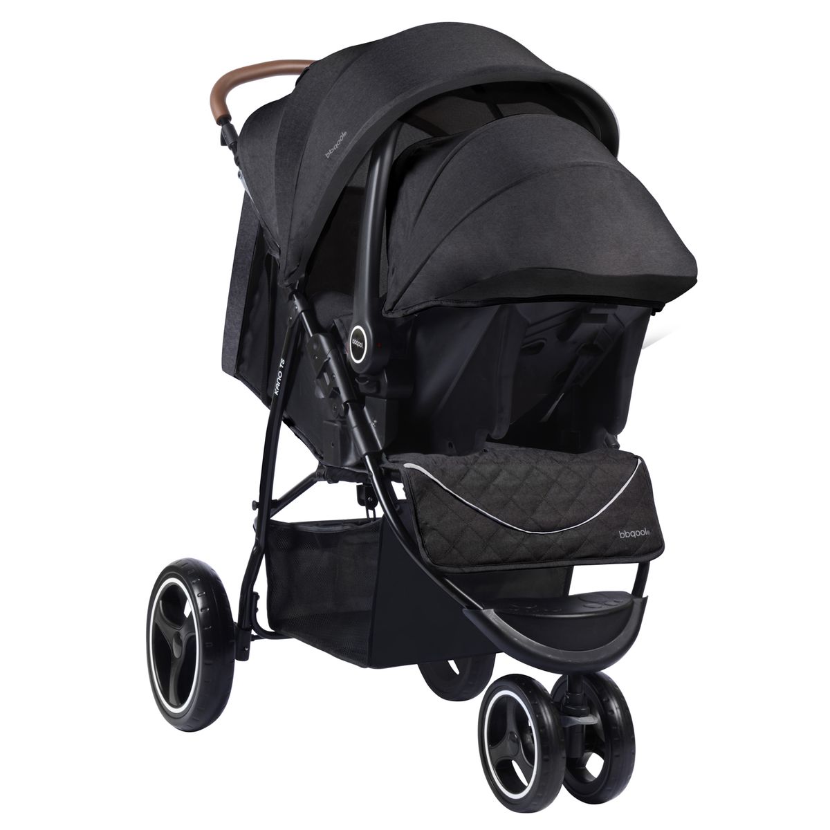 BBQOOL - Coche Travel System Kano Dark Grey