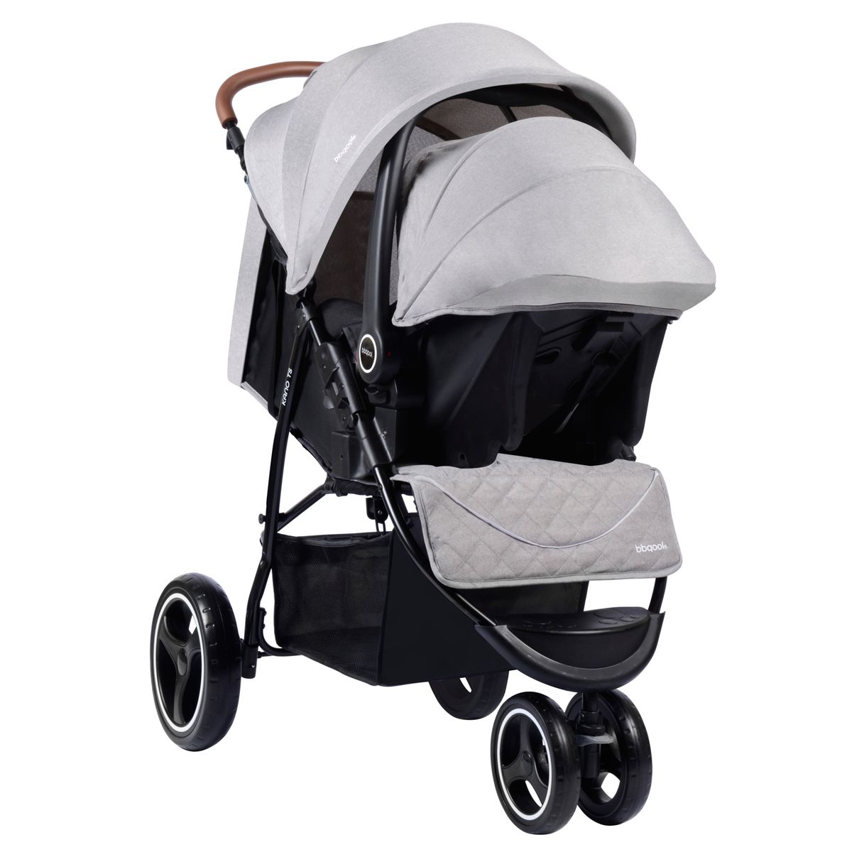 BBQOOL - Coche Travel System Kano Light Grey
