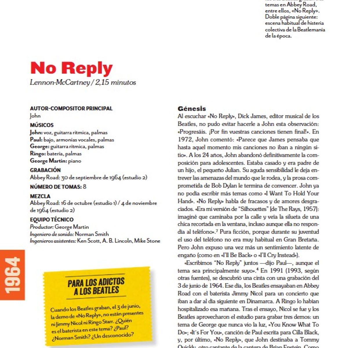 BLUME - Los Beatles. La Historia De Sus 211 Canciones