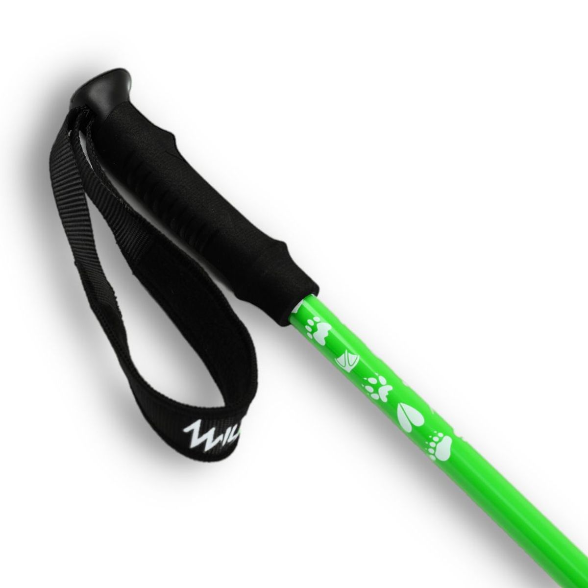 WILD TRAVEL - Pack Niño Niña 2 Bastones de Trekking Wild Travel Verde