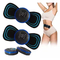 GENERICO - Masajeador Mini Electro Estimulador Masaje Corporal X2