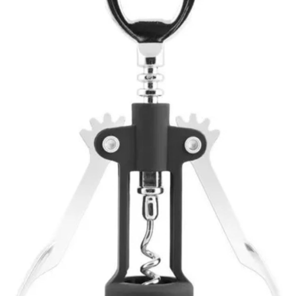 IRM - Sacacorcho Doble Palanca Acero Inoxidable Destapa Vino Ilko