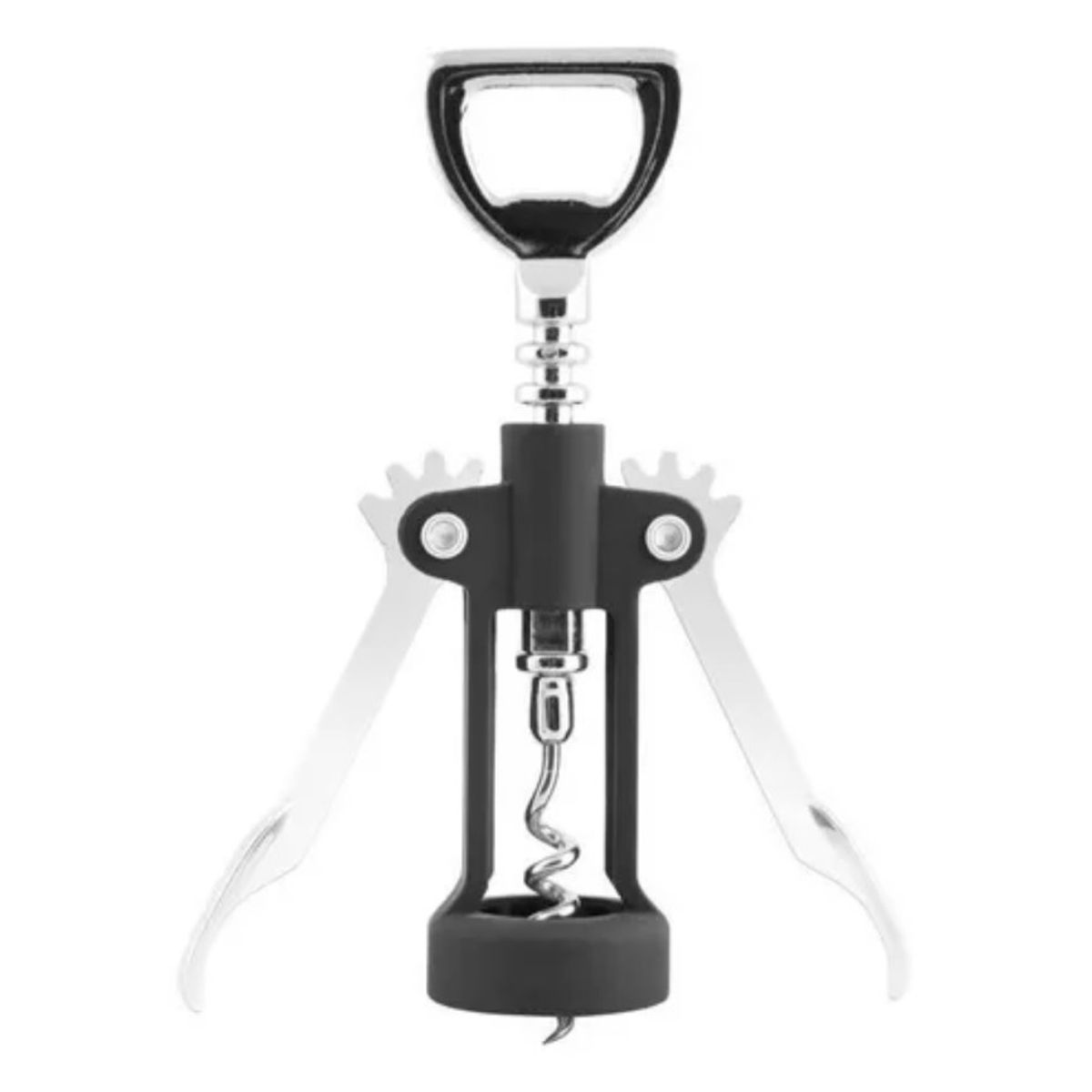 IRM - Sacacorcho Doble Palanca Acero Inoxidable Destapa Vino Ilko