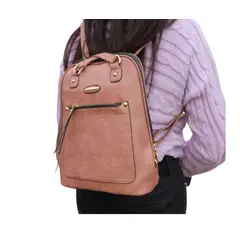 IMPORTADORA PASCALE MC - Cartera mochila Mujer Rosa