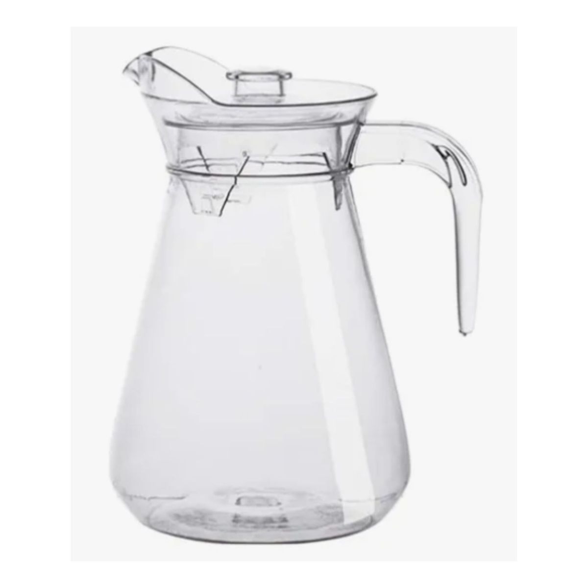 GENERICO - Jarra Para Cóctel Sangria Agua Vidrio con Tapa