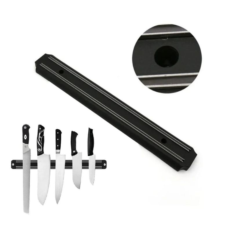 GENERICO - Barra Magnética Imán 33cm Cuchillos Utensilios Herramientas