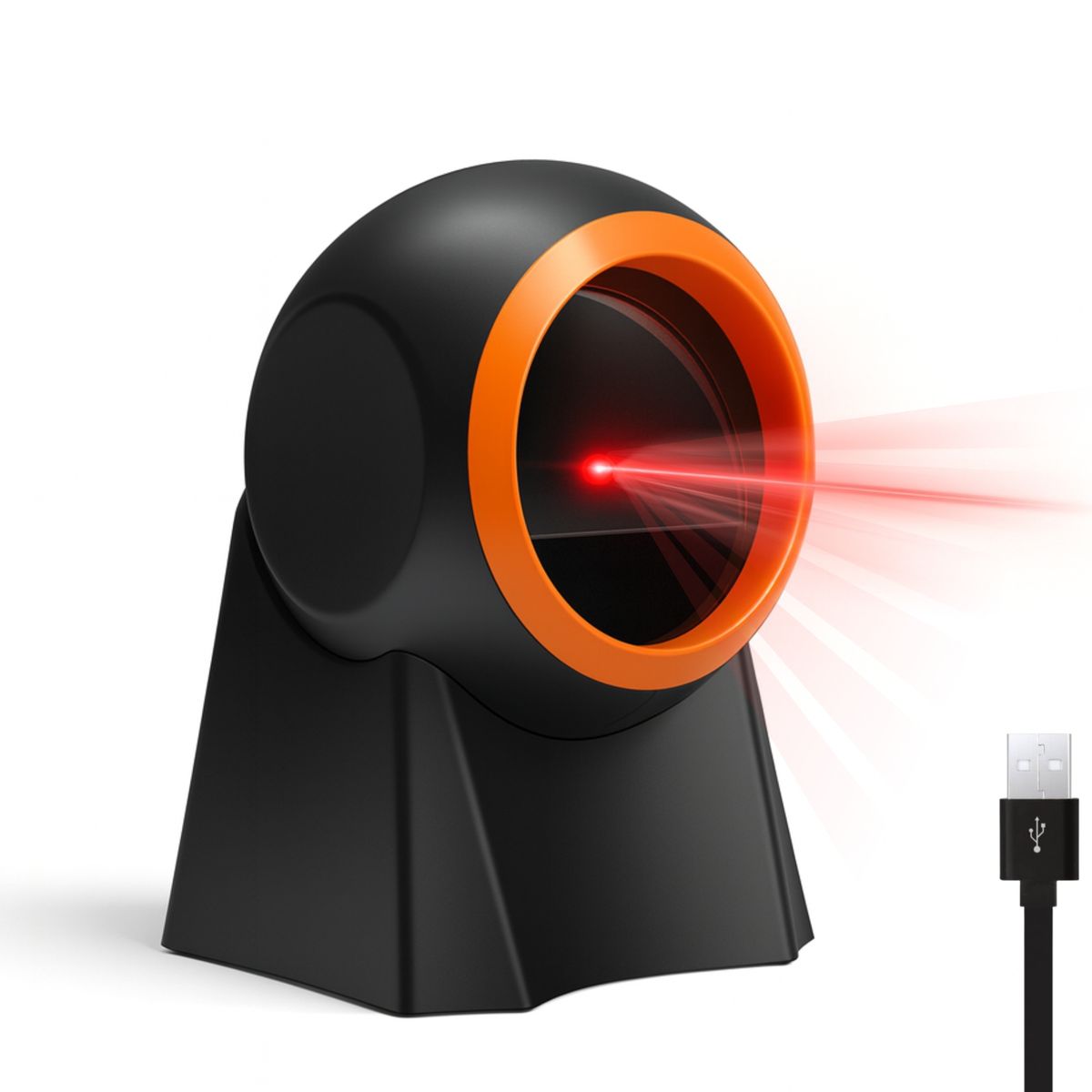 UTEK - Lector de Códigos de Barra 2D CCD Pro de Sobre Mesa UT-BSCOM