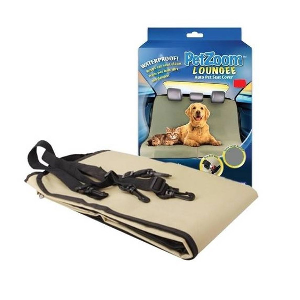 GENERICO - Cubre Asiento De Auto Impermeable Para Mascotas Petzoom