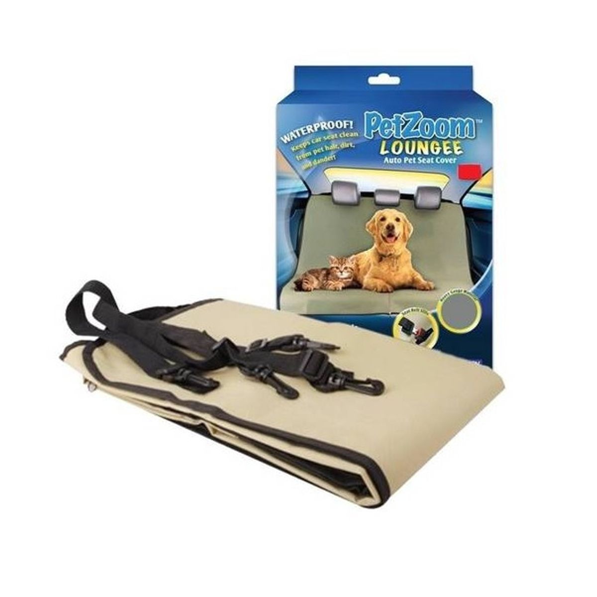 GENERICO - Cubre Asiento De Auto Impermeable Para Mascotas Petzoom