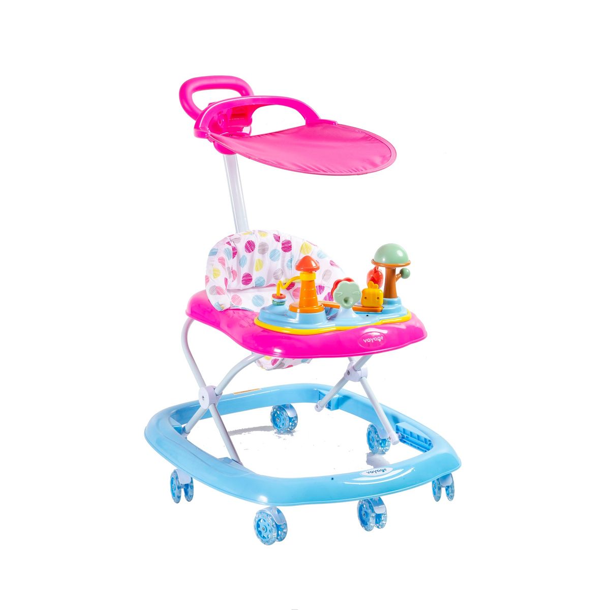 VOYAGE - Andador  ccon toldo voyage vgw555   pink celeste