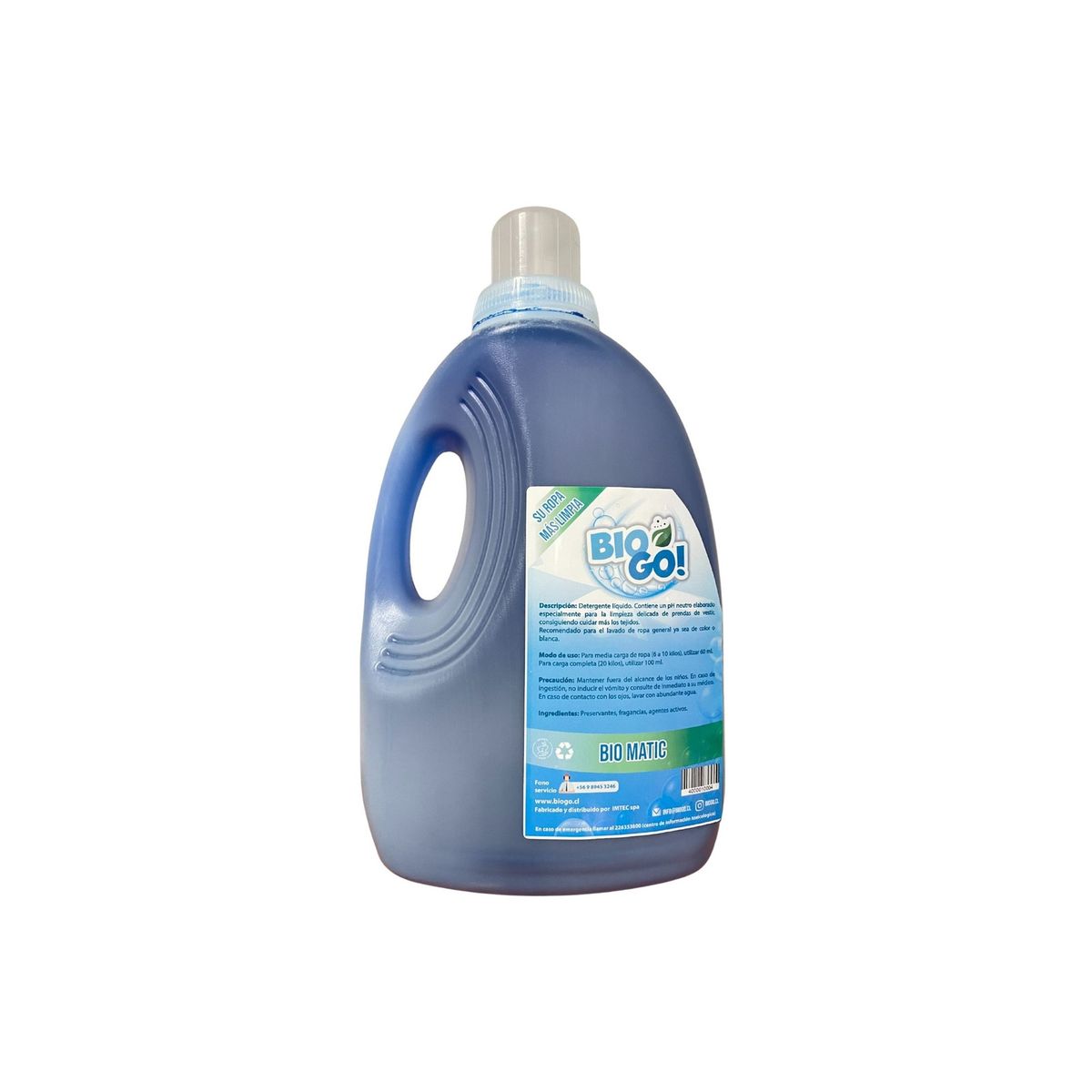 DBLUE - Detergente BioGo! Bio Matic 3 Litros DBLUE
