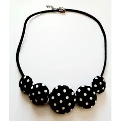 CATHALIFAUDJOYAS - Collar Tela