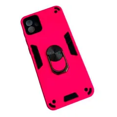 GENERICO - Carcasa Para Samsung A04 Normal Anti Golpes Anillo Fucsia