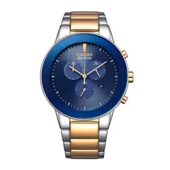 CITIZEN - Reloj Hombre AT2244-84L Axiom Eco-Drive - Plateado