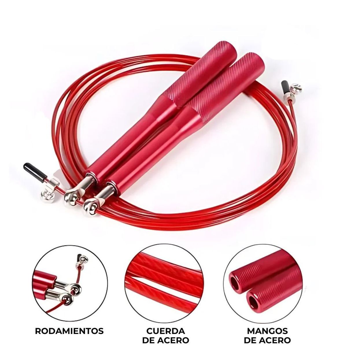 ORCUS - CUERDA DE SALTO METAL PRO