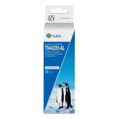 Imagen 2 del producto Tinta CianT544 Con Boquilla Para Epson L3110-L3158-L6160 G-G