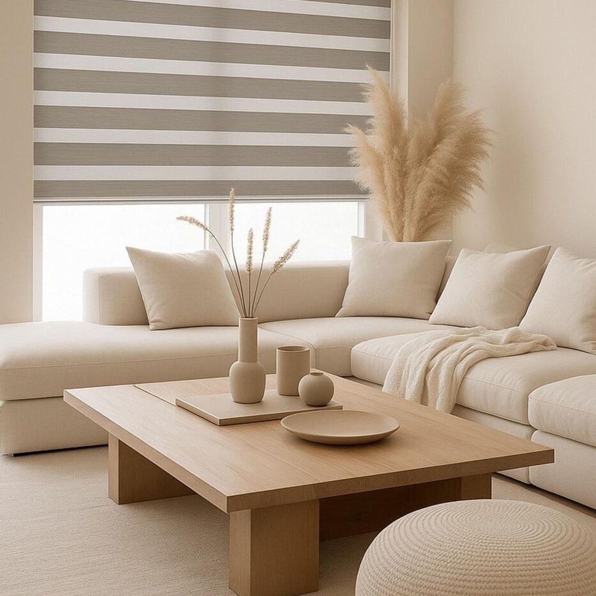 CLEMS CORTINAS - Cortina Roller Duo Blackout Perla 120X240