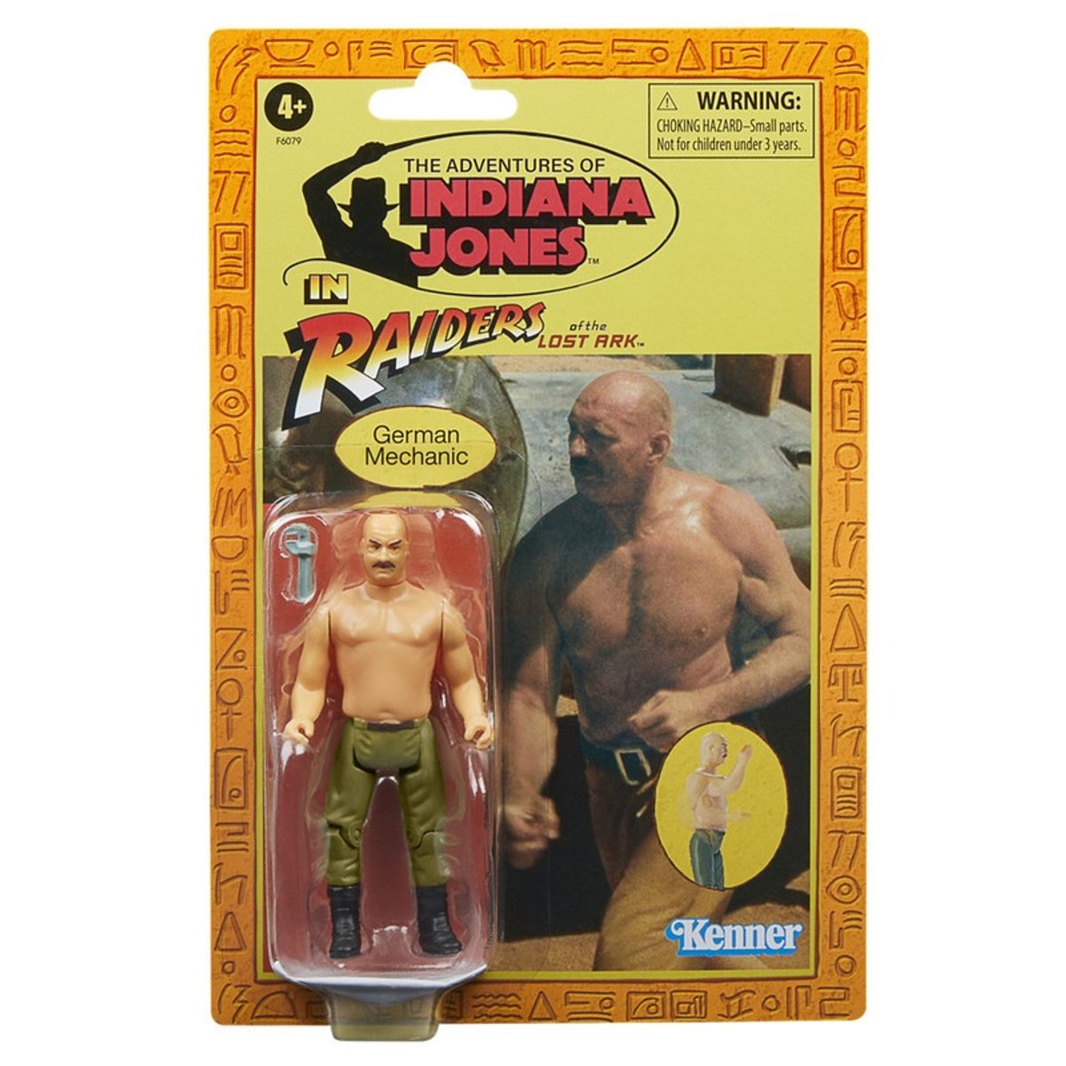 INDIANA JONES - Figura de Acción Indiana Jones Retro Mecánico Alemán