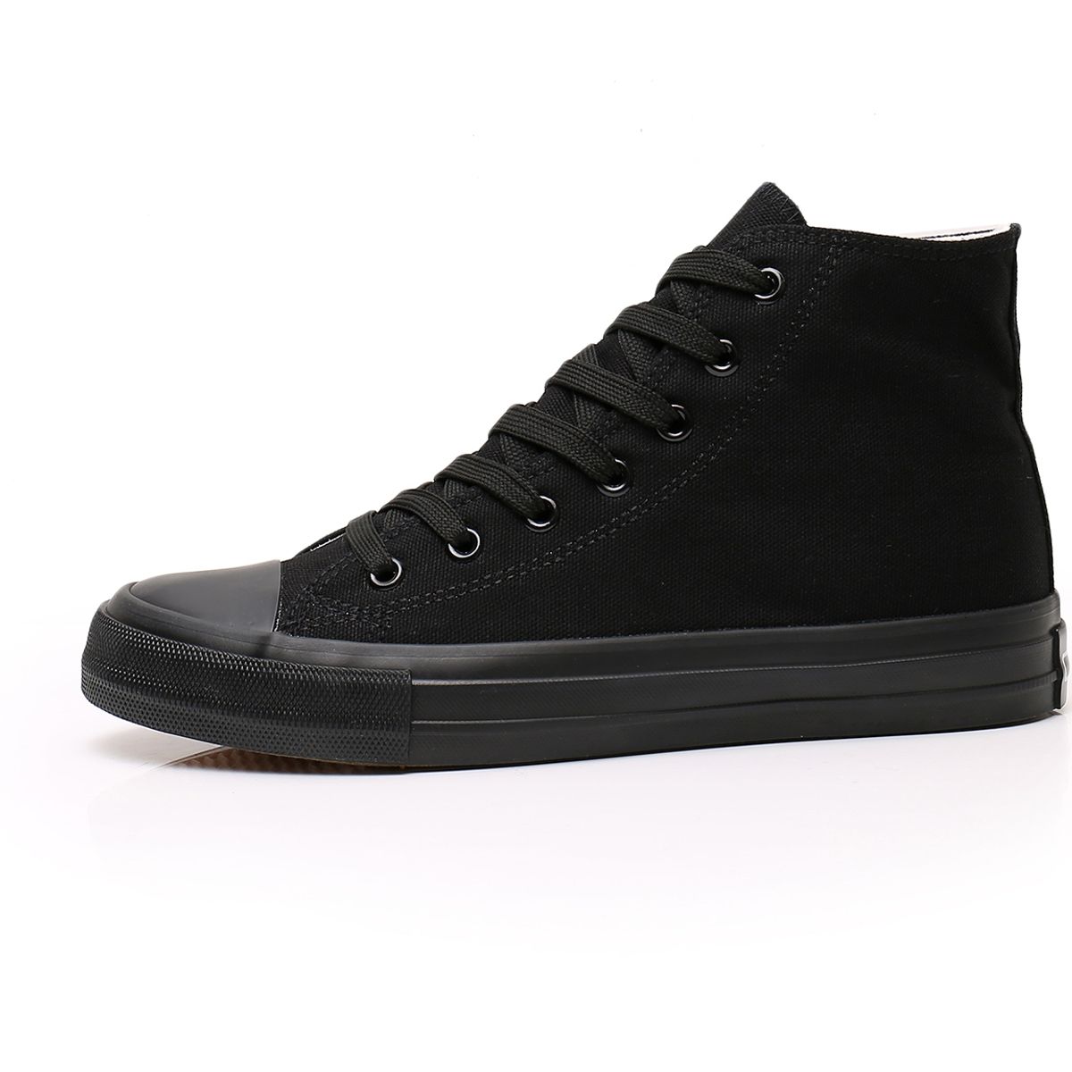 GENERICO - Zapatillas De Lona Con Caña Mujer Moda Urbanas-casual Azul 7255…