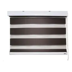 CLEMS CORTINAS - Cortina Roller Duo 060X120 Cafe