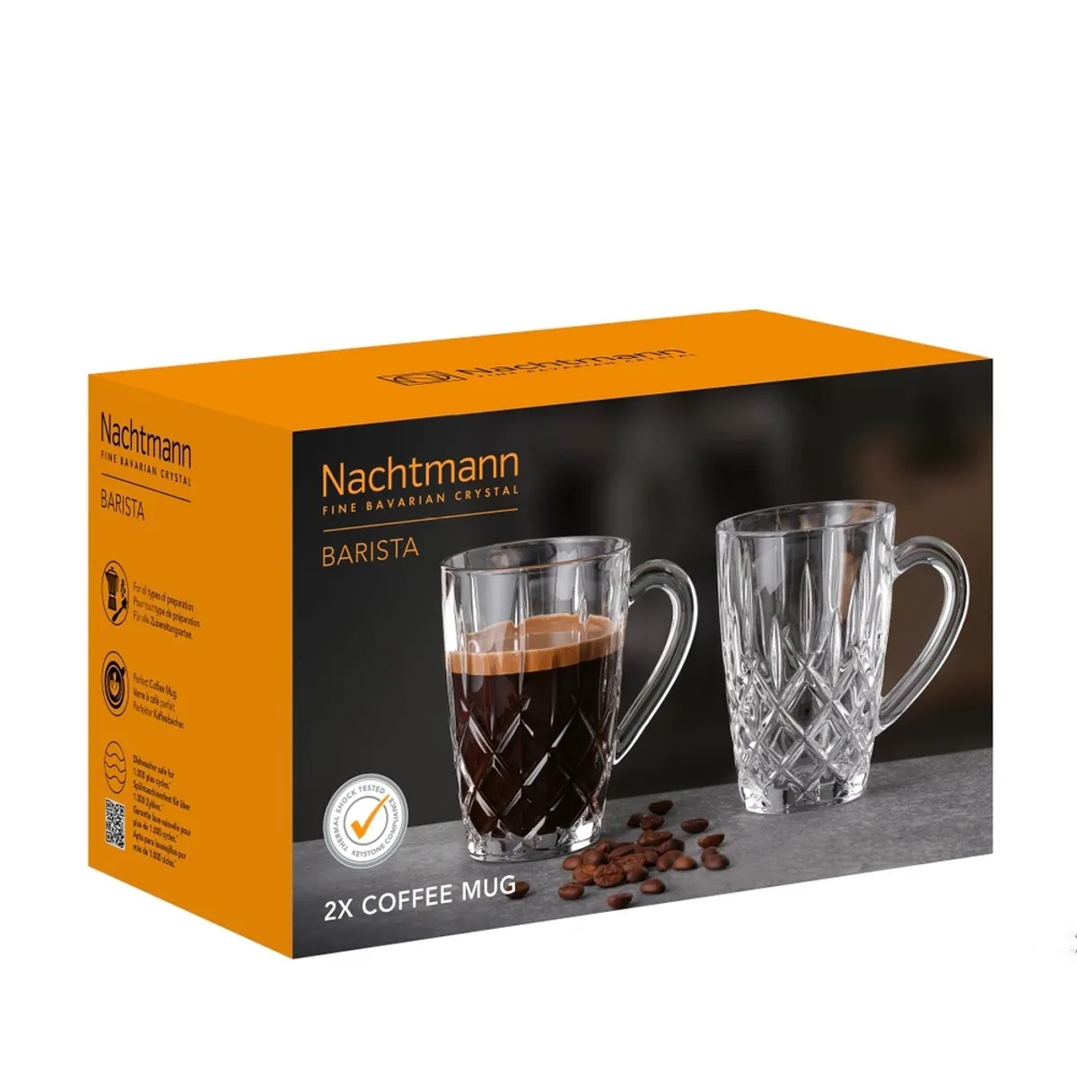 NACHTMANN - Set 2 Mugs Barista Noblesse Cafe