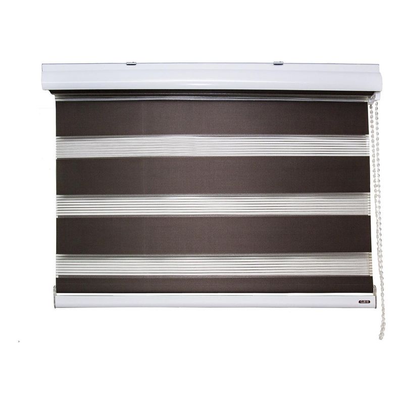 CLEMS CORTINAS - Cortina Roller Duo 060X140 Cafe