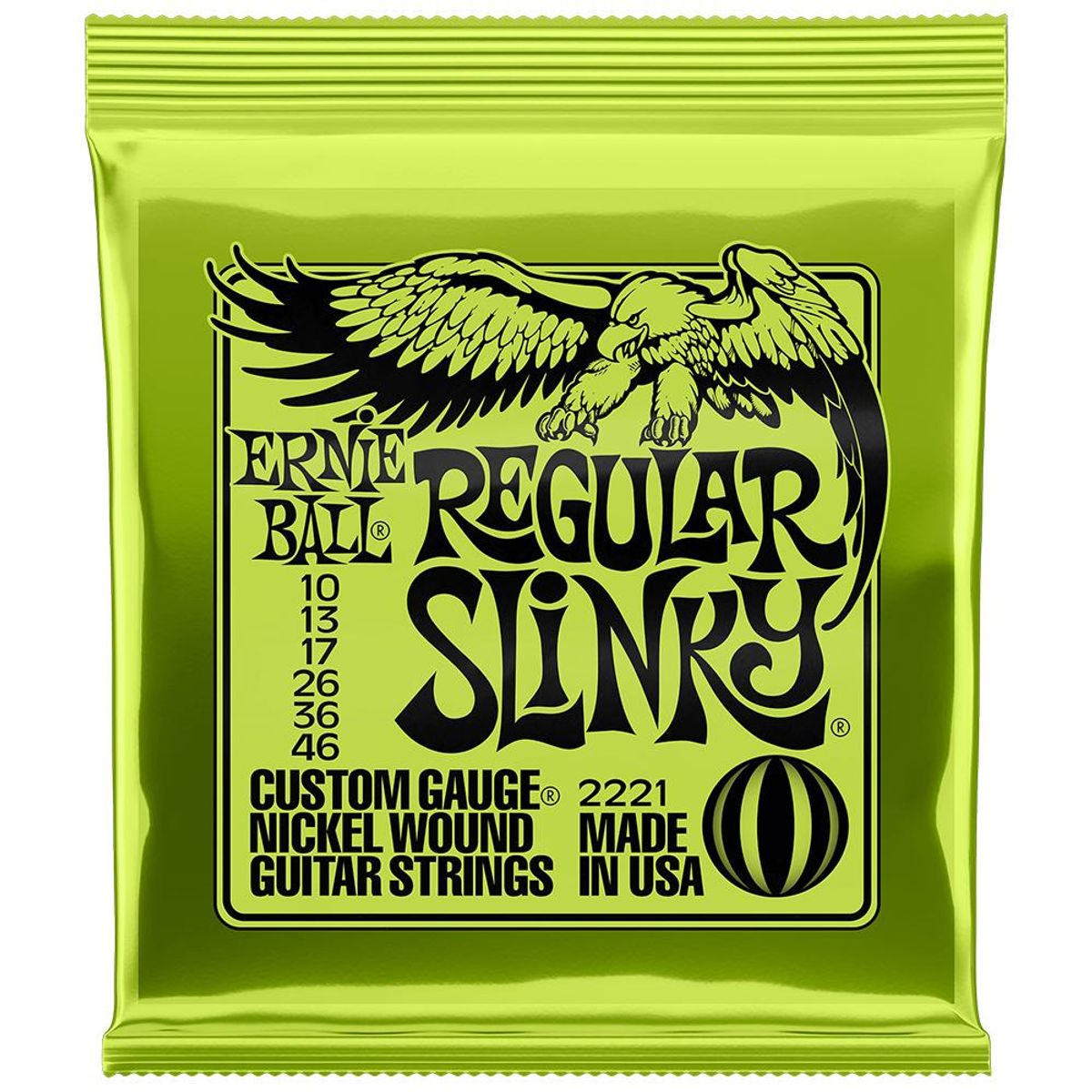 ERNIE BALL - Cuerdas Guitarra Eléctrica Ernie Ball P02221 - 10-46