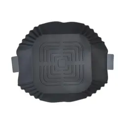 GENERICO - Molde Silicona Para Freidora De Aire Air Fryer Gris