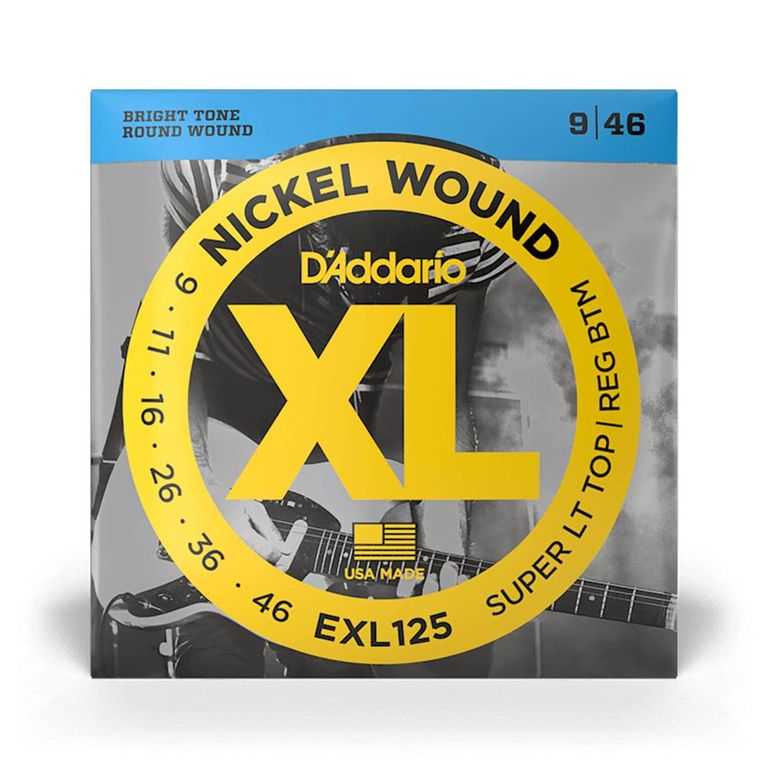 Cuerdas Para Guitarra Electrica EXL12509-46