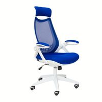 Silla de oficina Versalles azul
