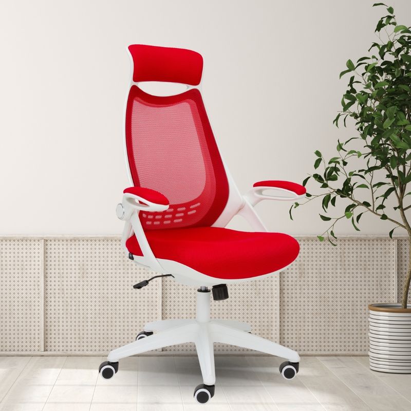 SM - Silla de oficina Versalles rojo