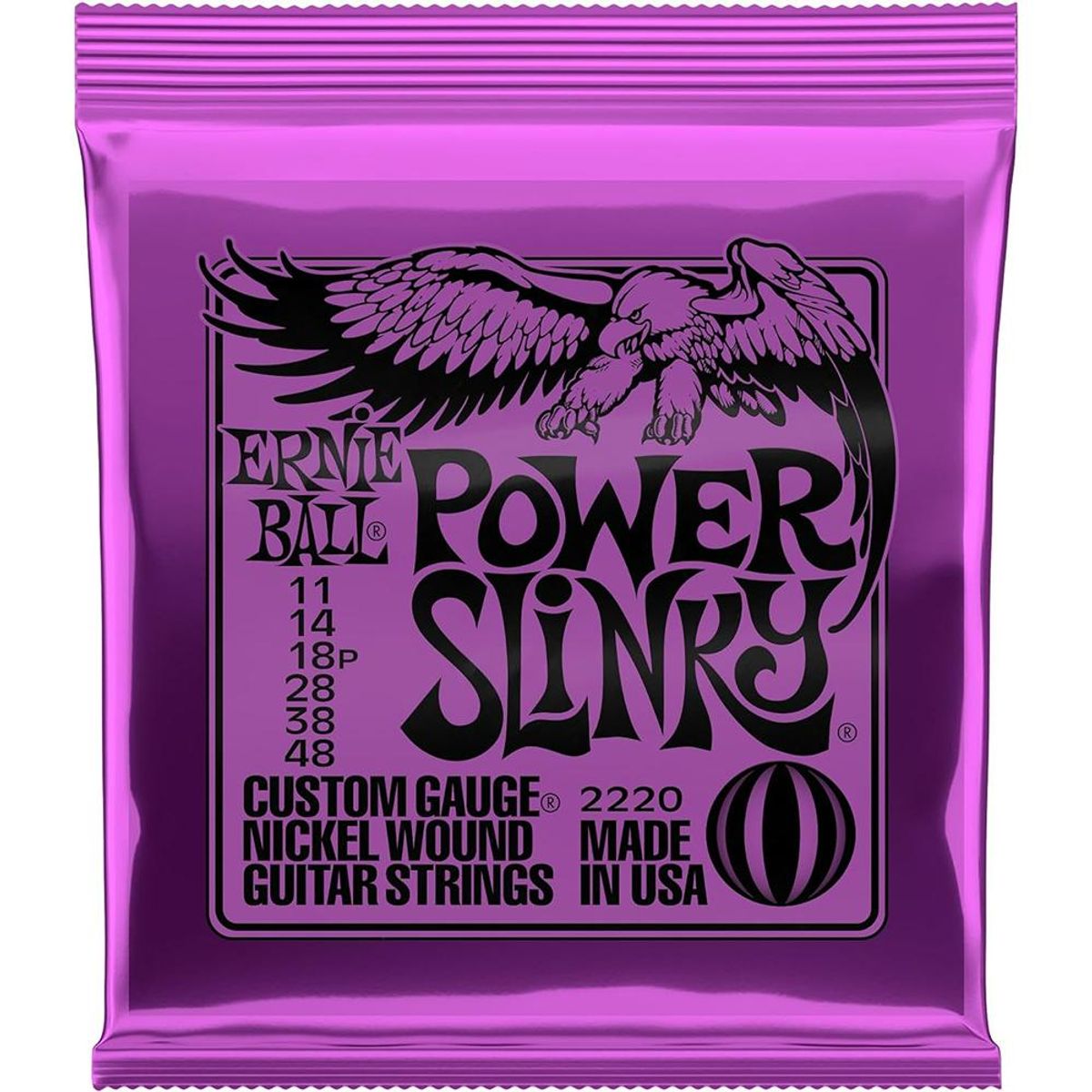 ERNIE BALL - Cuerdas Guitarra Eléctrica Ernie Ball P0222 - 11-48