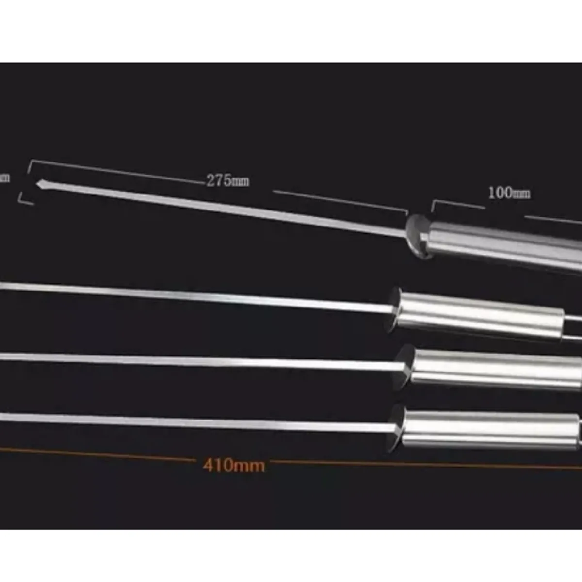 ESHOPANGIE - Set Parrillero Asado Barbacoa 18 Pcs En Maleta Kit Parrilla