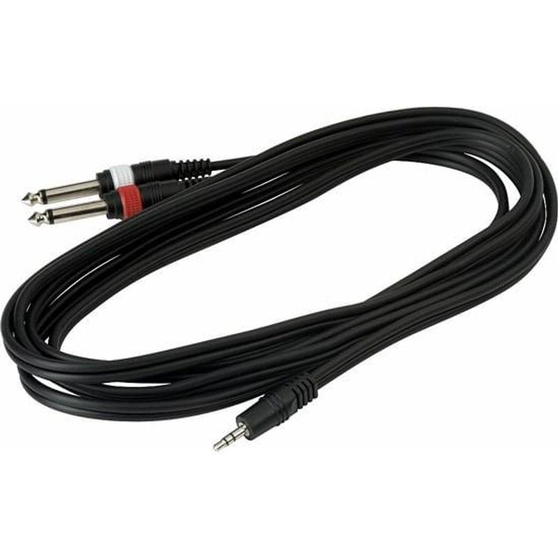 ROCKCABLE - RCL20914D4 BK CABLE AUDIO 2PLUGMINI PLUG ST 3M ROCKCABLE ROCKCABLE
