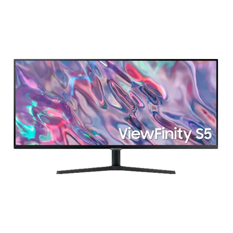 SAMSUNG - Monitor Samsung S5 Ultrawide 34" UHD LED VA DP HDMI 100Hz