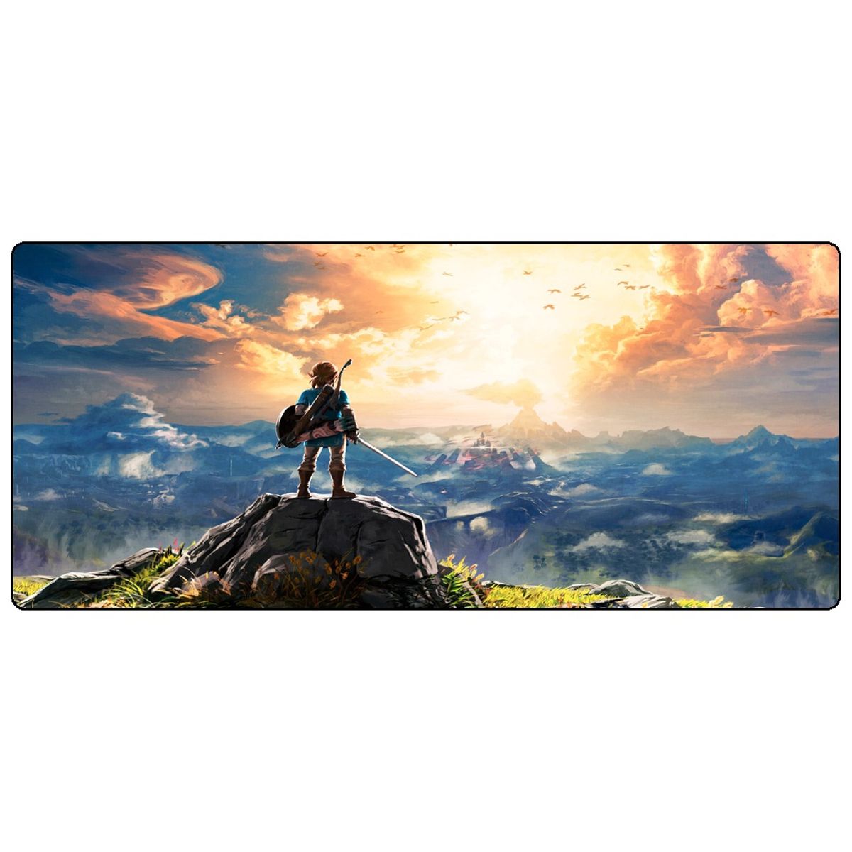 GENERICO - Mouse Pad Gamer Zelda Breath of the Wild 90 X 40 cm