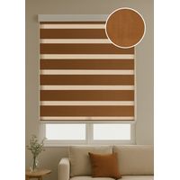 Cortina Roller Duo 180X120 Madera