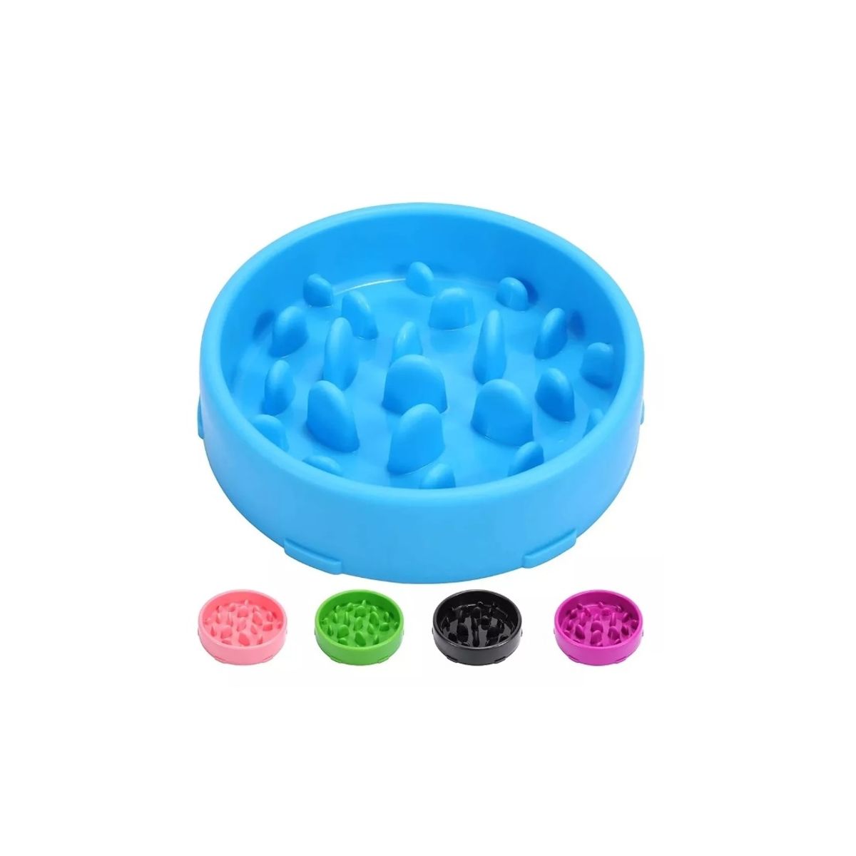 GENERICO - Plato Para Comida De Mascotas Anti Ansiedad Come Lento