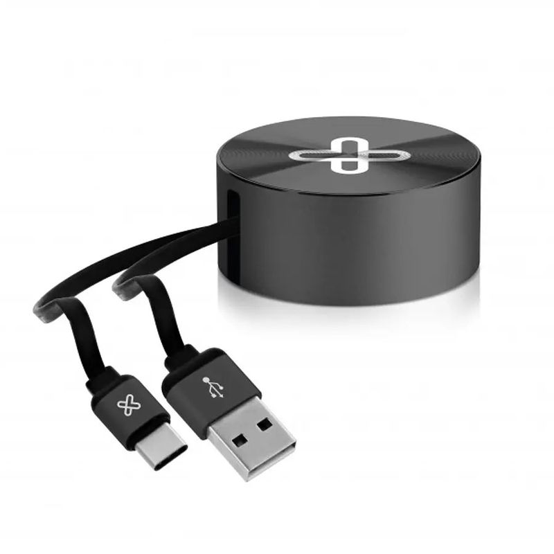 KLIPXTREME - Cable Retráctil Usb Tipo-C KlipXtreme