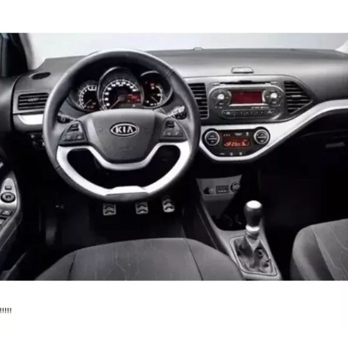 GENERICO - Bisel Adaptador Kia Morning 2012-2015 Para Radio 9 Pulgada