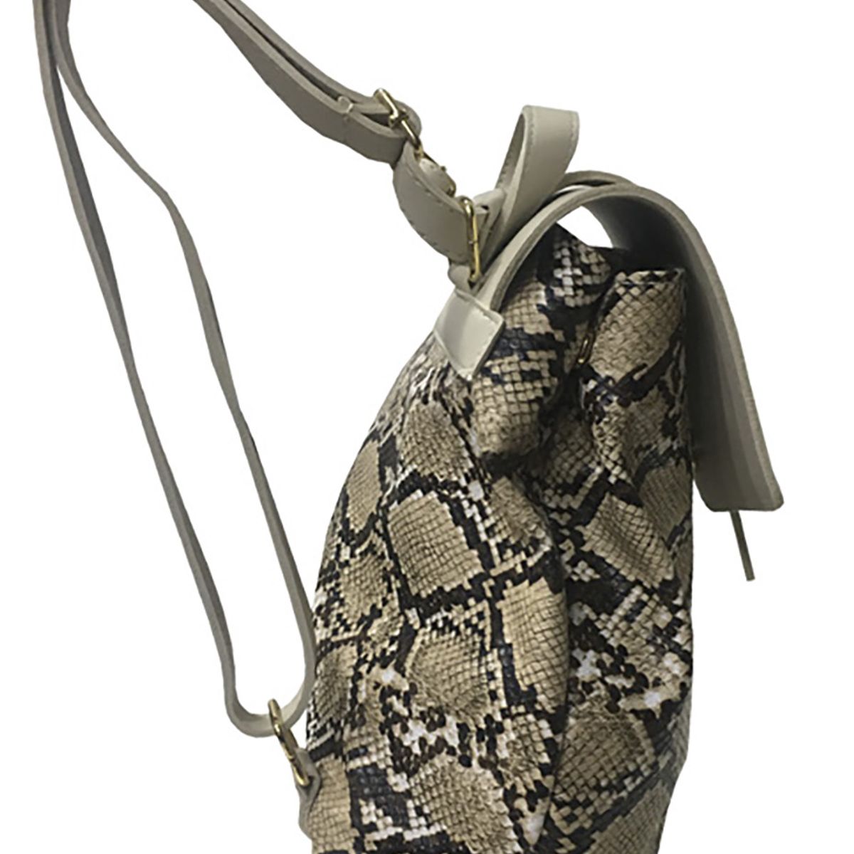 TODOPIEL - Mochila Ecocuero Mujer Beige Todopiel