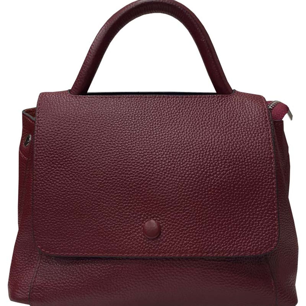 TODOPIEL - Cartera Cuero Mujer Rojo Todopiel